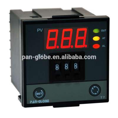 Thumb wheel simple temperature manual panel controller